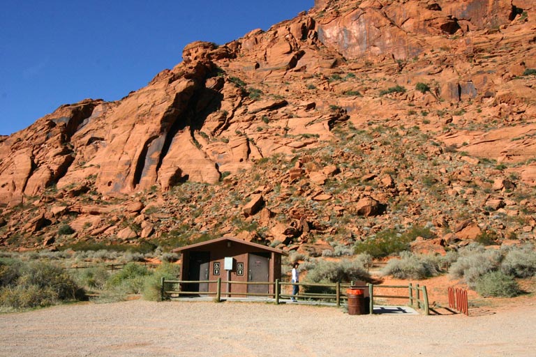 Restroom im Snow Canyon