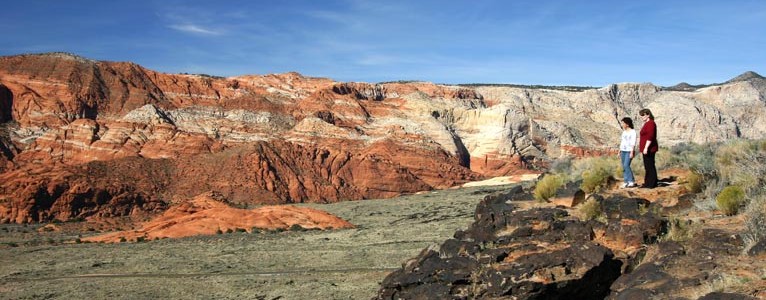 Am "Snow Canyon Overlook"