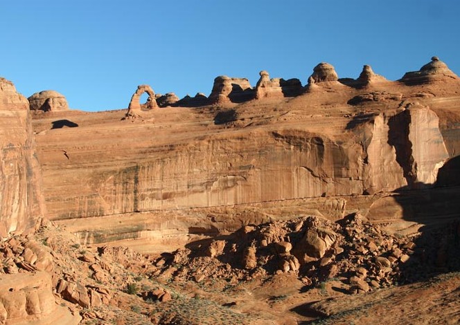 So etwa hat man den "Delicate Arch" wirklich gesehen