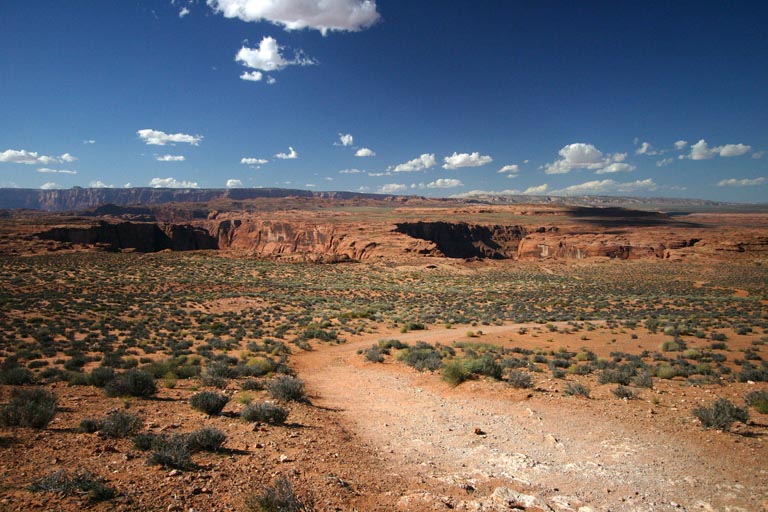 Kurz vor dem "Horseshoe Bend"