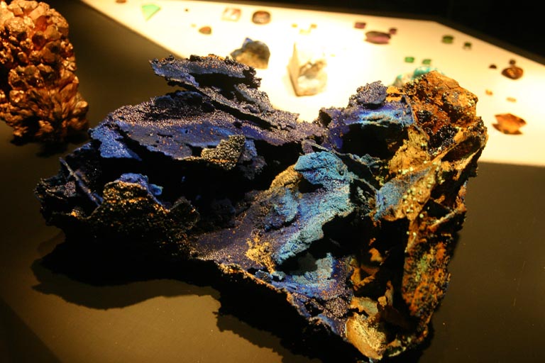 Ein Mineral - ich wei leider nicht mehr, welches.